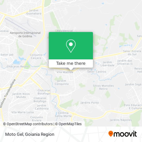 Moto Gel map