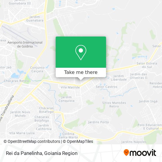 Rei da Panelinha map