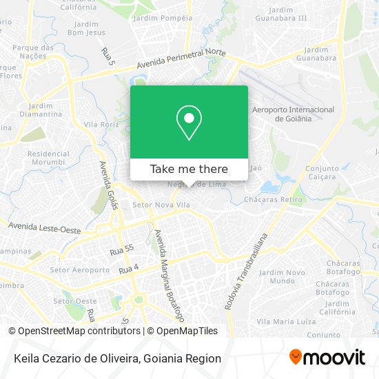 Mapa Keila Cezario de Oliveira