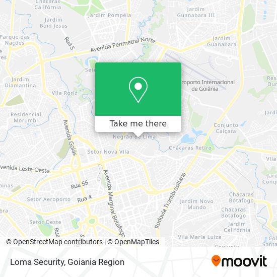 Loma Security map