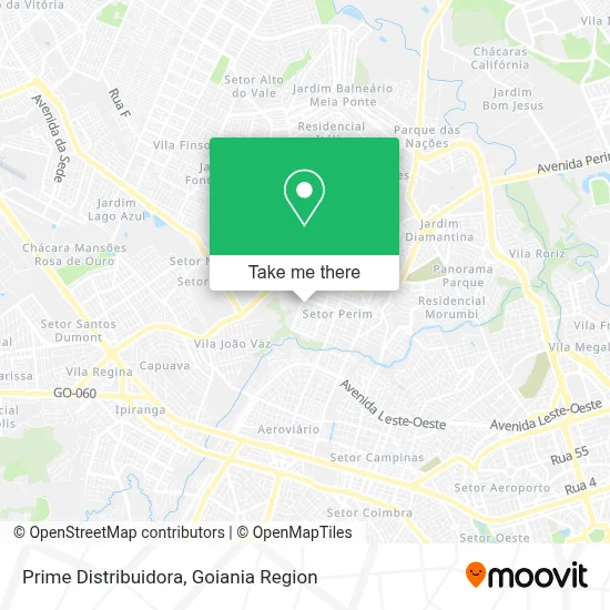 Prime Distribuidora map