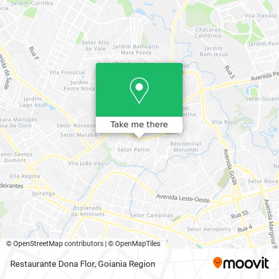 Restaurante Dona Flor map