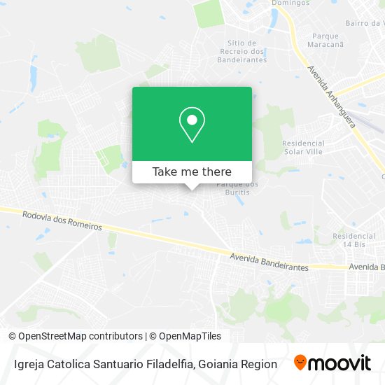 Igreja Catolica Santuario Filadelfia map