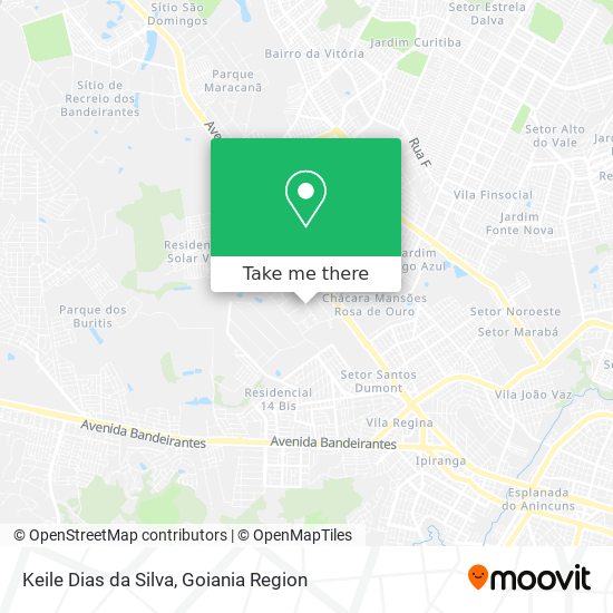 Keile Dias da Silva map