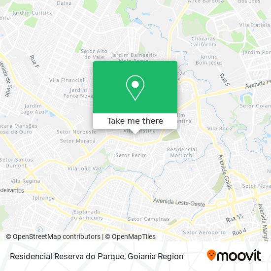 Residencial Reserva do Parque map