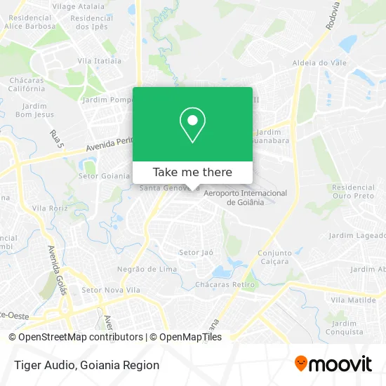 Tiger Audio map