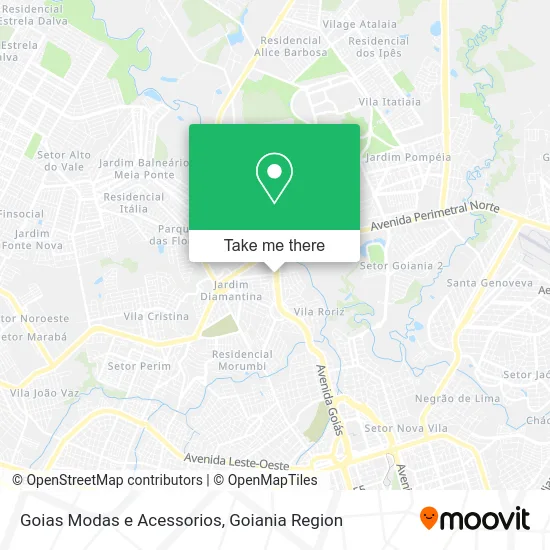 Goias Modas e Acessorios map