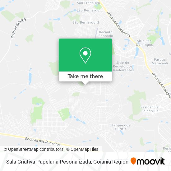 Sala Criativa Papelaria Pesonalizada map