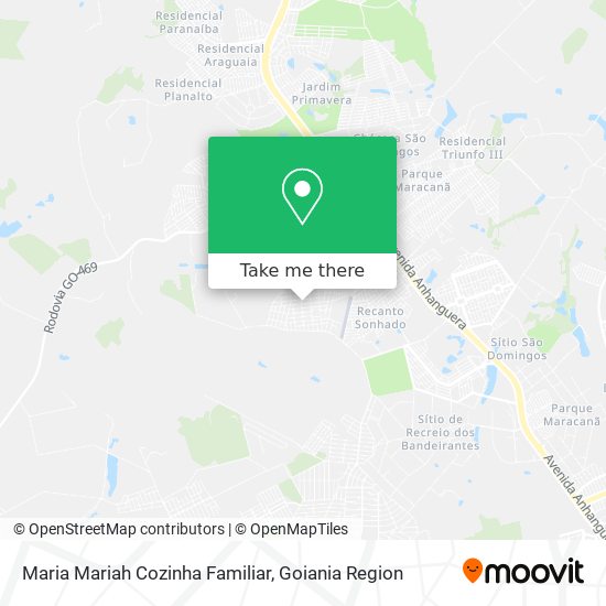 Maria Mariah Cozinha Familiar map