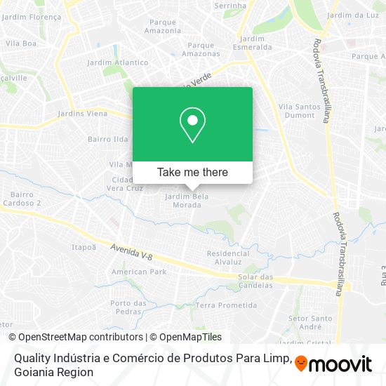 Quality Indústria e Comércio de Produtos Para Limp map