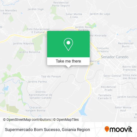 Supermercado Bom Sucesso map