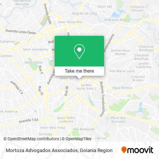 Mortoza Advogados Associados map