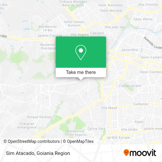 Sim Atacado map