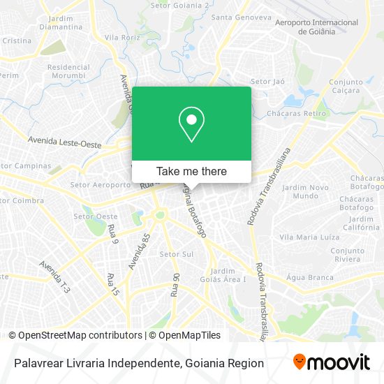 Palavrear Livraria Independente map