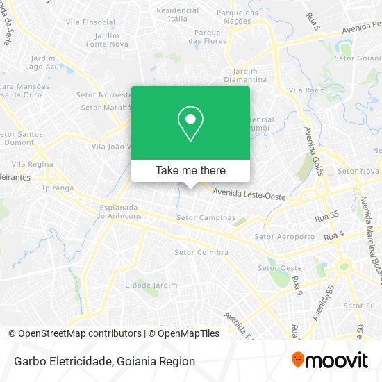 Garbo Eletricidade map