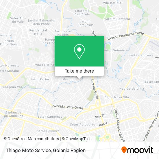 Mapa Thiago Moto Service