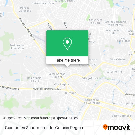 Mapa Guimaraes Supermercado