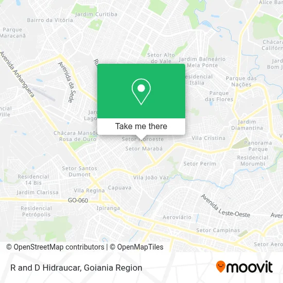 R and D Hidraucar map