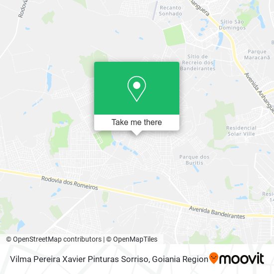 Mapa Vilma Pereira Xavier Pinturas Sorriso