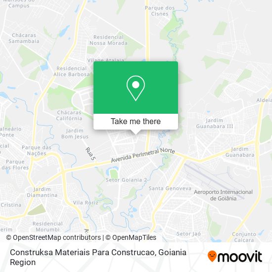 Construksa Materiais Para Construcao map