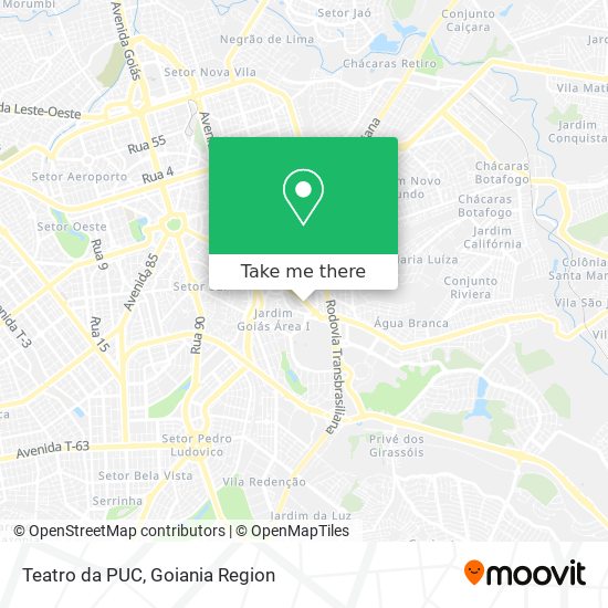 Teatro da PUC map