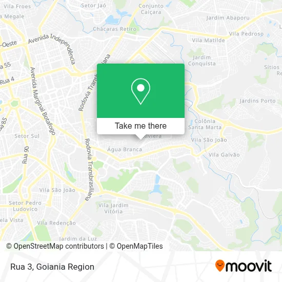 Rua 3 map