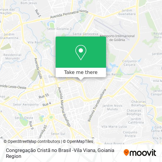 Congregação Cristã no Brasil -Vila Viana map