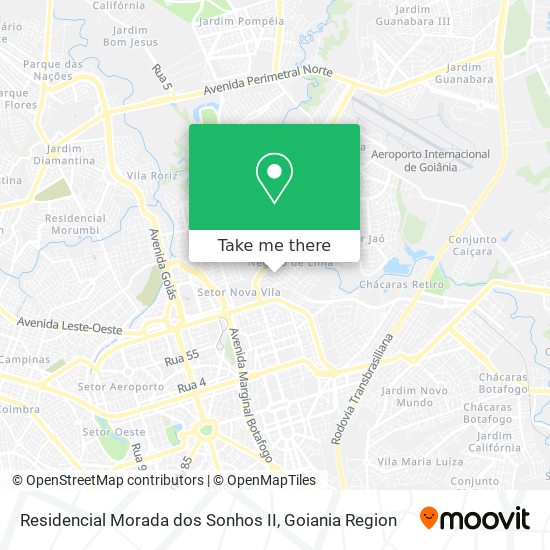 Residencial Morada dos Sonhos II map