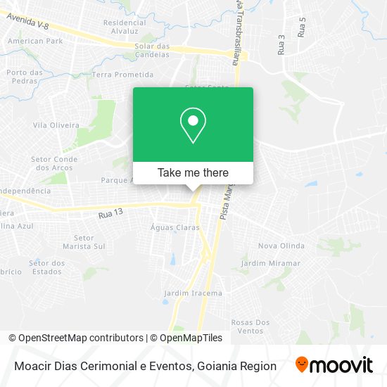 Moacir Dias Cerimonial e Eventos map