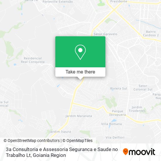 3a Consultoria e Assessoria Seguranca e Saude no Trabalho Lt map