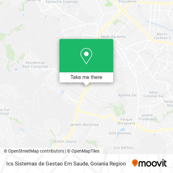 Ics Sistemas de Gestao Em Saude map