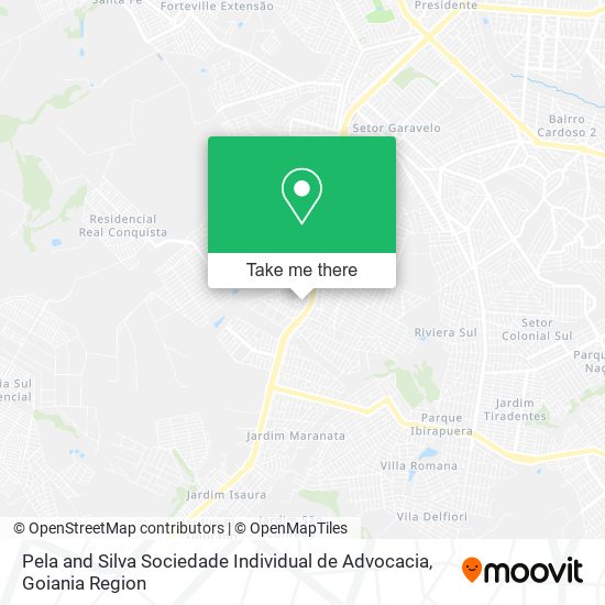 Pela and Silva Sociedade Individual de Advocacia map