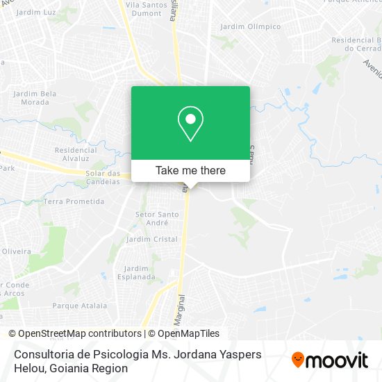 Mapa Consultoria de Psicologia Ms. Jordana Yaspers Helou