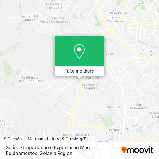 Solida - Importacao e Exportacao Maq Equipamentos map