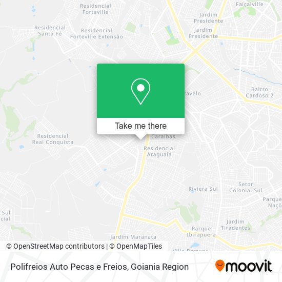 Polifreios Auto Pecas e Freios map