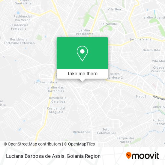 Mapa Luciana Barbosa de Assis