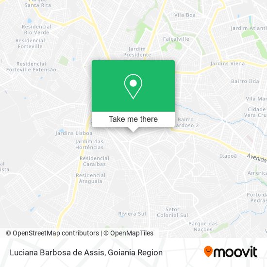 Luciana Barbosa de Assis map