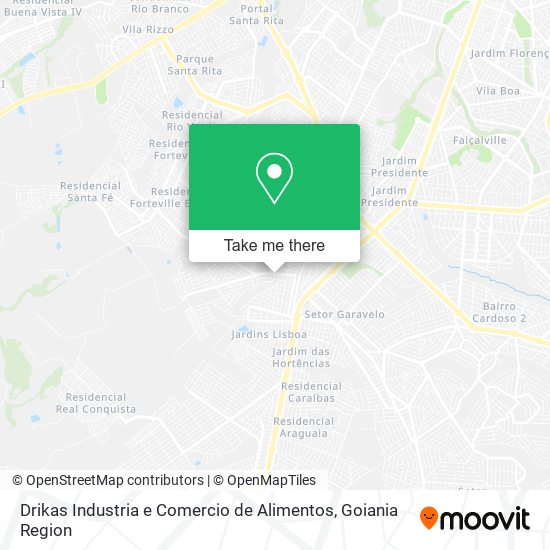 Drikas Industria e Comercio de Alimentos map