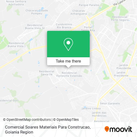 Mapa Comercial Soares Materiais Para Construcao