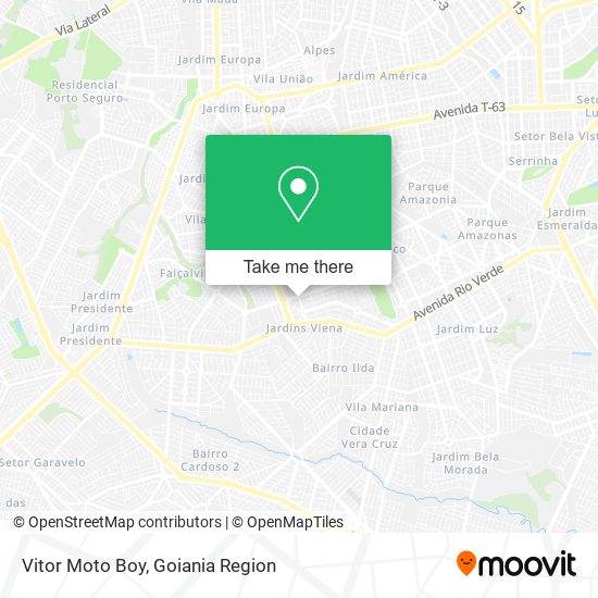 Mapa Vitor Moto Boy