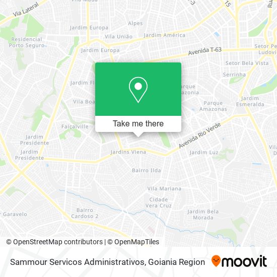 Sammour Servicos Administrativos map