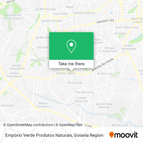 Empório Verde Produtos Naturais map