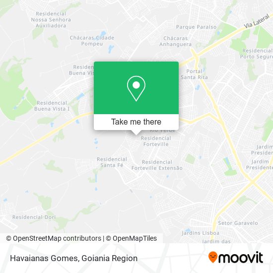 Mapa Havaianas Gomes