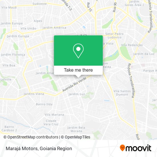 Marajá Motors map