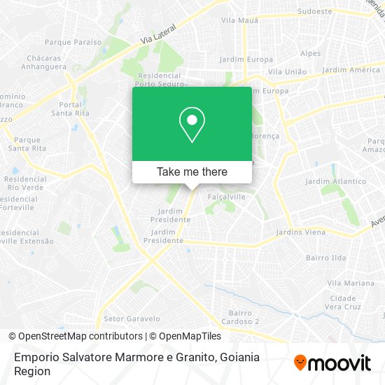 Mapa Emporio Salvatore Marmore e Granito