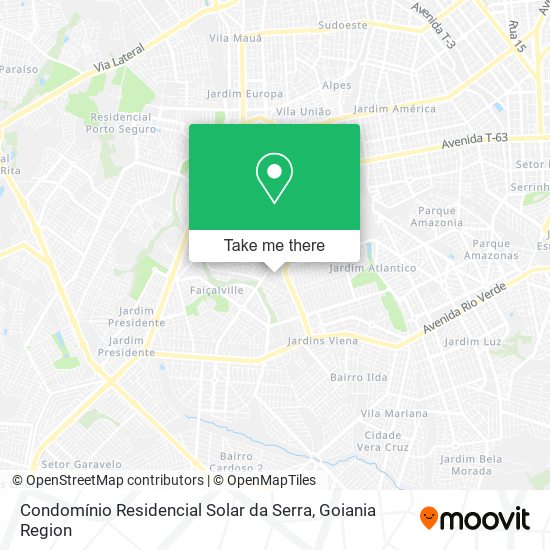 Condomínio Residencial Solar da Serra map