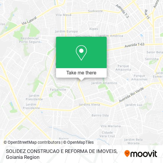 SOLIDEZ CONSTRUCAO E REFORMA DE IMOVEIS map