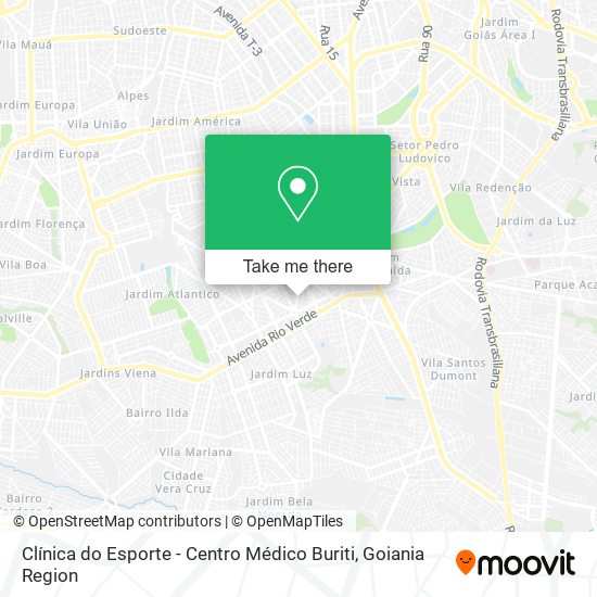 Clínica do Esporte - Centro Médico Buriti map