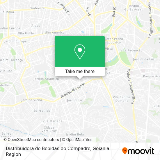 Distribuidora de Bebidas do Compadre map