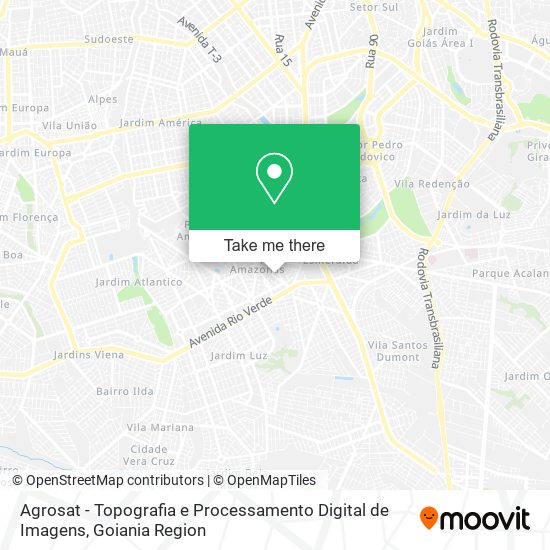 Agrosat - Topografia e Processamento Digital de Imagens map